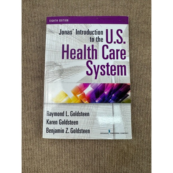Jonas' Introduction to the U.S. Health Care System 8th Edition Textbook‎ - Picture 1 of 7